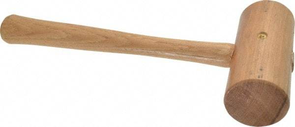 Garland - 7/8 Lb Head Wooden Mallet - 11-3/4" Long Wood Handle - Americas Industrial Supply