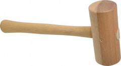 Garland - 1-3/8 Lb Head Wooden Mallet - 11" Long Wood Handle - Americas Industrial Supply