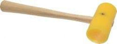 Garland - 3/8 Lb Head Plastic Mallet - 9-3/4" OAL, 10" Long Wood Handle - Americas Industrial Supply