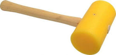 Garland - 2 Lb Head Plastic Mallet - 14" OAL, 16" Long Wood Handle - Americas Industrial Supply