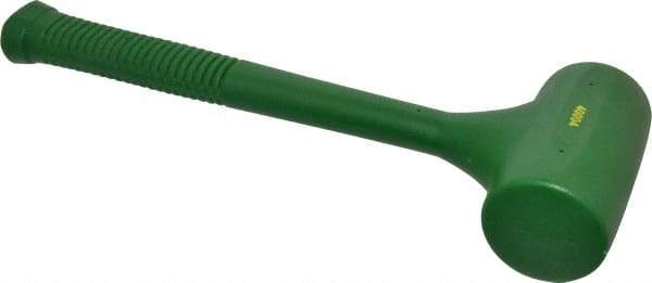 Garland - 48 oz Head 2-3/8" Face Diam Polyurethane Dead Blow Hammer - 14-1/2" OAL, Polyurethane Handle - Americas Industrial Supply