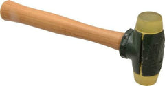 Garland - 1-1/2 Lb Head 1-1/4" Face Urethane Split Head Hammer - Wood Handle - Americas Industrial Supply