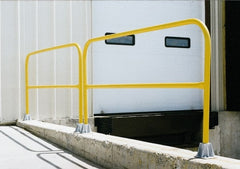 Vestil - Hand Rail & Railings Type: Handrail Length (Inch): 96 - Americas Industrial Supply