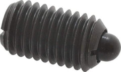 Gibraltar - 5/8-11, 1-1/16" Thread Length, 0.215" Plunger Projection, Steel Threaded Spring Plunger - 0.31" Max Plunger Diam, 1.062" Plunger Length, 7 Lb Init End Force, 50 Lb Final End Force - Americas Industrial Supply