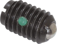 Gibraltar - 1/2-13, 0.281" Ball Diam, 3/4" Body Length, 0.072" Max Ball Reach, Threaded Ball Plunger - Steel Body, Steel Ball, 6 Lb Initial End Force, 12 Lb Final End Force, Locking Element - Americas Industrial Supply