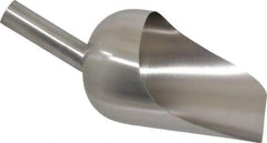 VOLLRATH - 52 oz Silver Stainless Steel Round Bottom Scoop - 5.3" Wide Bowl, 3.3" Handle Length, 12" OAL - Americas Industrial Supply