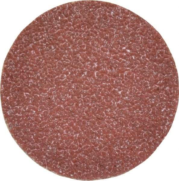 Tru-Maxx - 1" Disc Diam, 60 Grit, Aluminum Oxide Quick Change Disc - Type R Attaching System, Coated, Brown, Medium Grade, 30,000 RPM - Americas Industrial Supply