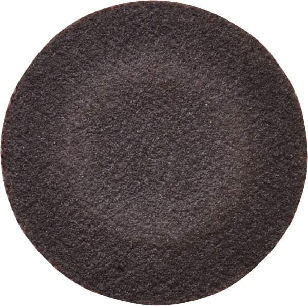 Tru-Maxx - 1" Disc Diam, 240 Grit, Aluminum Oxide Quick Change Disc - Type R Attaching System, Coated, Brown, Very Fine Grade, 30,000 RPM - Americas Industrial Supply