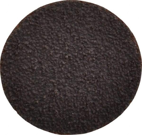 Tru-Maxx - 1-1/2" Disc Diam, 40 Grit, Aluminum Oxide Quick Change Disc - Type R Attaching System, Coated, Brown, Coarse Grade, 30,000 RPM - Americas Industrial Supply