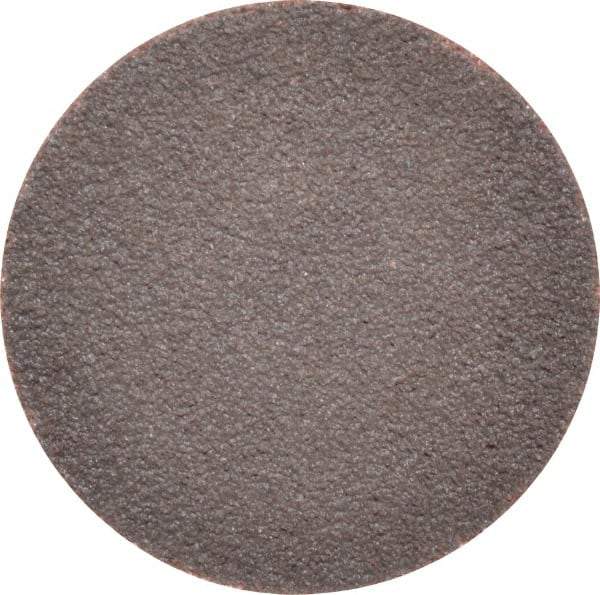 Tru-Maxx - 1-1/2" Disc Diam, 80 Grit, Aluminum Oxide Quick Change Disc - Type R Attaching System, Coated, Brown, Medium Grade, 30,000 RPM - Americas Industrial Supply