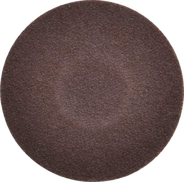 Tru-Maxx - 1-1/2" Disc Diam, 180 Grit, Aluminum Oxide Quick Change Disc - Type R Attaching System, Coated, Brown, Very Fine Grade, 30,000 RPM - Americas Industrial Supply