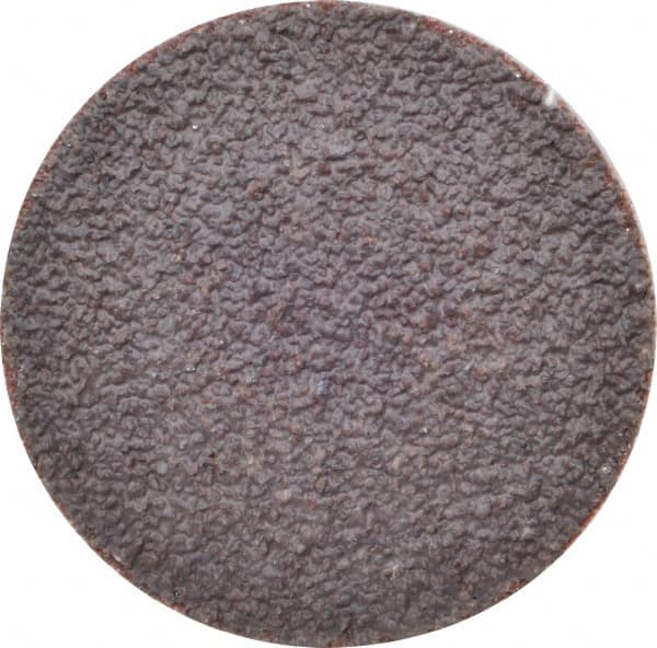 Tru-Maxx - 2" Disc Diam, 36 Grit, Aluminum Oxide Quick Change Disc - Type R Attaching System, Coated, Brown, Very Coarse Grade, 30,000 RPM - Americas Industrial Supply