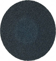 Tru-Maxx - 1-1/2" Disc Diam, 120 Grit, Zirconia Alumina Quick Change Disc - Type R Attaching System, Coated, Blue, Fine Grade, 20,000 RPM - Americas Industrial Supply