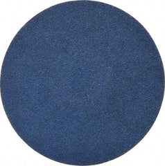 Tru-Maxx - 3" Disc Diam, 80 Grit, Zirconia Alumina Quick Change Disc - Type R Attaching System, Coated, Blue, Medium Grade, 20,000 RPM - Americas Industrial Supply