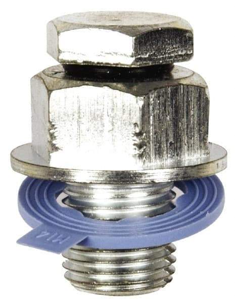 Dorman - Single Oversized Piggybacked Oil Drain Plug with Gasket - 1/2-20" Thread - Americas Industrial Supply