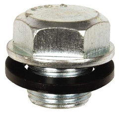 Dorman - Standard Oil Drain Plug with Gasket - M16.4x1.33 Thread, O-Ring Gasket - Americas Industrial Supply