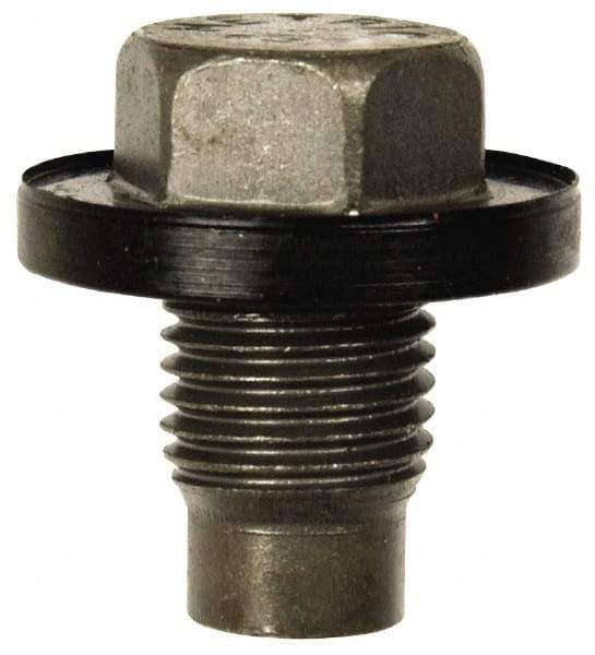 Dorman - Pilot Point Oil Drain Plug with Gasket - M14x1.5 Thread, Molded Gasket - Americas Industrial Supply