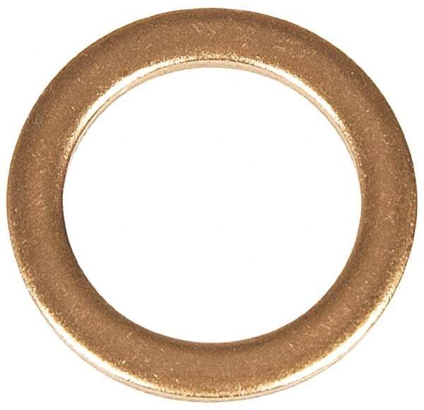 Dorman - 5/8 SO, 11/16 SAE, 11/16" ID x 1-1/16" OD Oil Drain Plug Gasket - 3/32" Thick, Copper - Americas Industrial Supply