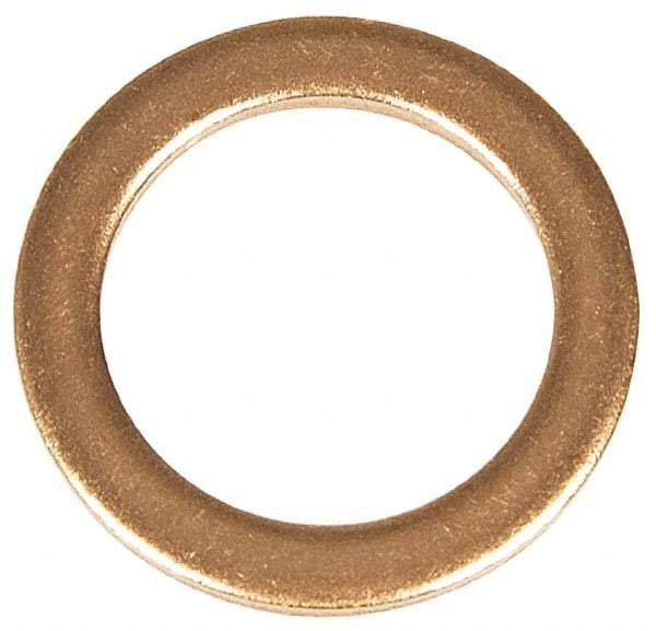 Dorman - 11/16 SO, 3/4 SAE, 3/4" ID x 1-1/16" OD Oil Drain Plug Gasket - 3/32" Thick, Copper - Americas Industrial Supply