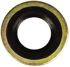 Dorman - 1/2 DO, 1/2 TO, 9/16 SAE, 9/16" ID x 1" OD Oil Drain Plug Gasket - 1/16" Thick, Rubber/Metal - Americas Industrial Supply