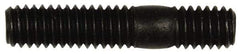 Dorman - 5/16-18 1-1/2" OAL Unequal Double Threaded Stud - Steel, Black Oxide Finish, 7/8" Long Thread Length, 7/16" Short Thread Length - Americas Industrial Supply