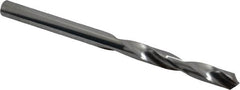 SGS - #6 118° Solid Carbide Jobber Drill - Bright Finish, Right Hand Cut, Spiral Flute, Straight Shank, 3" OAL, Faceted Point - Americas Industrial Supply