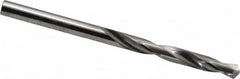 SGS - #7 118° Solid Carbide Jobber Drill - Bright Finish, Right Hand Cut, Spiral Flute, Straight Shank, 3" OAL, Faceted Point - Americas Industrial Supply