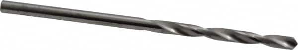 SGS - #37 118° Solid Carbide Jobber Drill - Bright Finish, Right Hand Cut, Spiral Flute, Straight Shank, 2-1/4" OAL, Faceted Point - Americas Industrial Supply