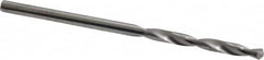 SGS - #40 118° Solid Carbide Jobber Drill - Bright Finish, Right Hand Cut, Spiral Flute, Straight Shank, 2" OAL, Faceted Point - Americas Industrial Supply
