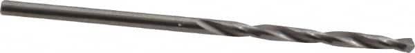 SGS - #52 118° Solid Carbide Jobber Drill - Bright Finish, Right Hand Cut, Spiral Flute, Straight Shank, 1-1/2" OAL, Faceted Point - Americas Industrial Supply