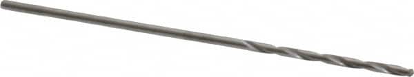 SGS - #67 118° Solid Carbide Jobber Drill - Bright Finish, Right Hand Cut, Spiral Flute, Straight Shank, 1-1/4" OAL, Faceted Point - Americas Industrial Supply