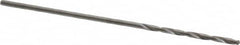 SGS - #67 118° Solid Carbide Jobber Drill - Bright Finish, Right Hand Cut, Spiral Flute, Straight Shank, 1-1/4" OAL, Faceted Point - Americas Industrial Supply