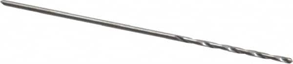 SGS - #70 118° Solid Carbide Jobber Drill - Bright Finish, Right Hand Cut, Spiral Flute, Straight Shank, 1-1/4" OAL, Faceted Point - Americas Industrial Supply