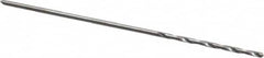 SGS - #70 118° Solid Carbide Jobber Drill - Bright Finish, Right Hand Cut, Spiral Flute, Straight Shank, 1-1/4" OAL, Faceted Point - Americas Industrial Supply