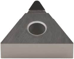 Sumitomo - NF-TNMX332 Grade DA2200 Polycrystalline Diamond (PCD) Turning Insert - Uncoated, 60° Triangle, 3/8" Inscr Circle, 3/16" Thick, 1/32" Corner Radius - Americas Industrial Supply