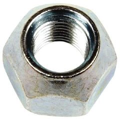 Dorman - 7/16-20 Zinc Finish Open Wheel Nut - 3/4" Hex, 9/16" OAL - Americas Industrial Supply
