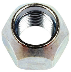 Dorman - 1/2-20 Zinc Finish Open Wheel Nut - 13/16" Hex, 5/8" OAL, 60° Seat Angle - Americas Industrial Supply