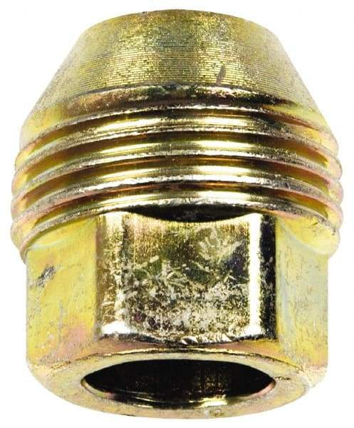 Dorman - M14-1.5 Zinc Finish Open Wheel Nut - 22mm Hex, 28.5mm OAL, 60° Seat Angle - Americas Industrial Supply