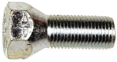 Dorman - 1/2-20, 3/4" Hex Wheel Bolt - 1" Thread Length, 60° Seat Angle - Americas Industrial Supply