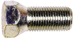 Dorman - 9/16-18, 3/4" Hex Wheel Bolt - 1" Thread Length, 60° Seat Angle - Americas Industrial Supply