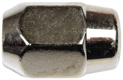 Dorman - M12-1.5 Chrome Finish Capped Wheel Nut - 21mm Hex, 33.5mm OAL, 60° Seat Angle - Americas Industrial Supply