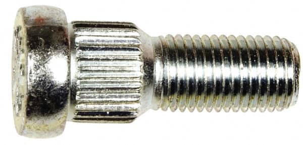 Dorman - 7/16-20 Serrated Bolt Wheel Stud - 0.564" Knurl, 1-5/16" OAL, 3/8" Shoulder Length - Americas Industrial Supply