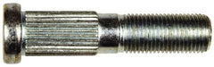 Dorman - 1/2-20 Serrated Bolt Wheel Stud - 0.56" Knurl, 2-3/8" OAL, 15/16" Shoulder Length - Americas Industrial Supply