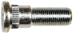 Dorman - 1/2-20 Serrated Bolt Wheel Stud - 5/8" Knurl, 1-5/8" OAL, 15/32" Shoulder Length - Americas Industrial Supply