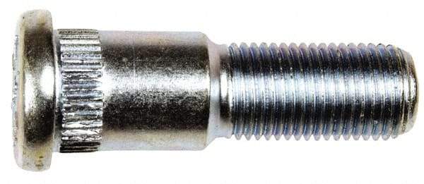 Dorman - 1/2-20 Serrated Bolt Wheel Stud - 0.622" Knurl, 1-13/16" OAL, 3/4" Shoulder Length - Americas Industrial Supply