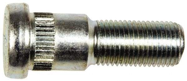 Dorman - 1/2-20 Serrated Bolt Wheel Stud - 5/8" Knurl, 1-11/16" OAL, 5/8" Shoulder Length - Americas Industrial Supply
