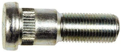 Dorman - 1/2-20 Serrated Bolt Wheel Stud - 5/8" Knurl, 1-11/16" OAL, 5/8" Shoulder Length - Americas Industrial Supply