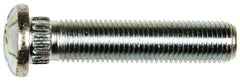 Dorman - 7/16-20 Serrated Bolt Wheel Stud - 0.475" Knurl, 2-1/8" OAL, 3/16" Shoulder Length - Americas Industrial Supply