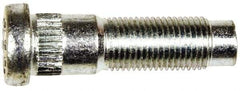Dorman - 1/2-20 Serrated Bolt Wheel Stud - 0.56" Knurl, 2" OAL, 23/32" Shoulder Length - Americas Industrial Supply