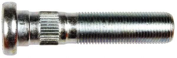 Dorman - 5/8-18 Serrated Bolt Wheel Stud - 0.655" Knurl, 2-29/32" OAL, 15/16" Shoulder Length - Americas Industrial Supply